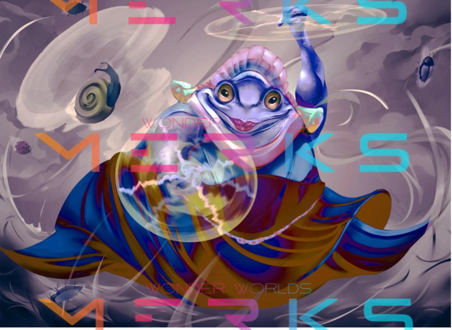 WWMerks's tweet image. Today's #art is the powerful #padashan gale caller! This mobile #wwmerk moves itself and others around the board to cause mischief! Thank you to @Zanahoriaman for the great piece! Follow for more updates. #gameart #wargames #wargaming #cardgames #gamedev #gamedevelopment