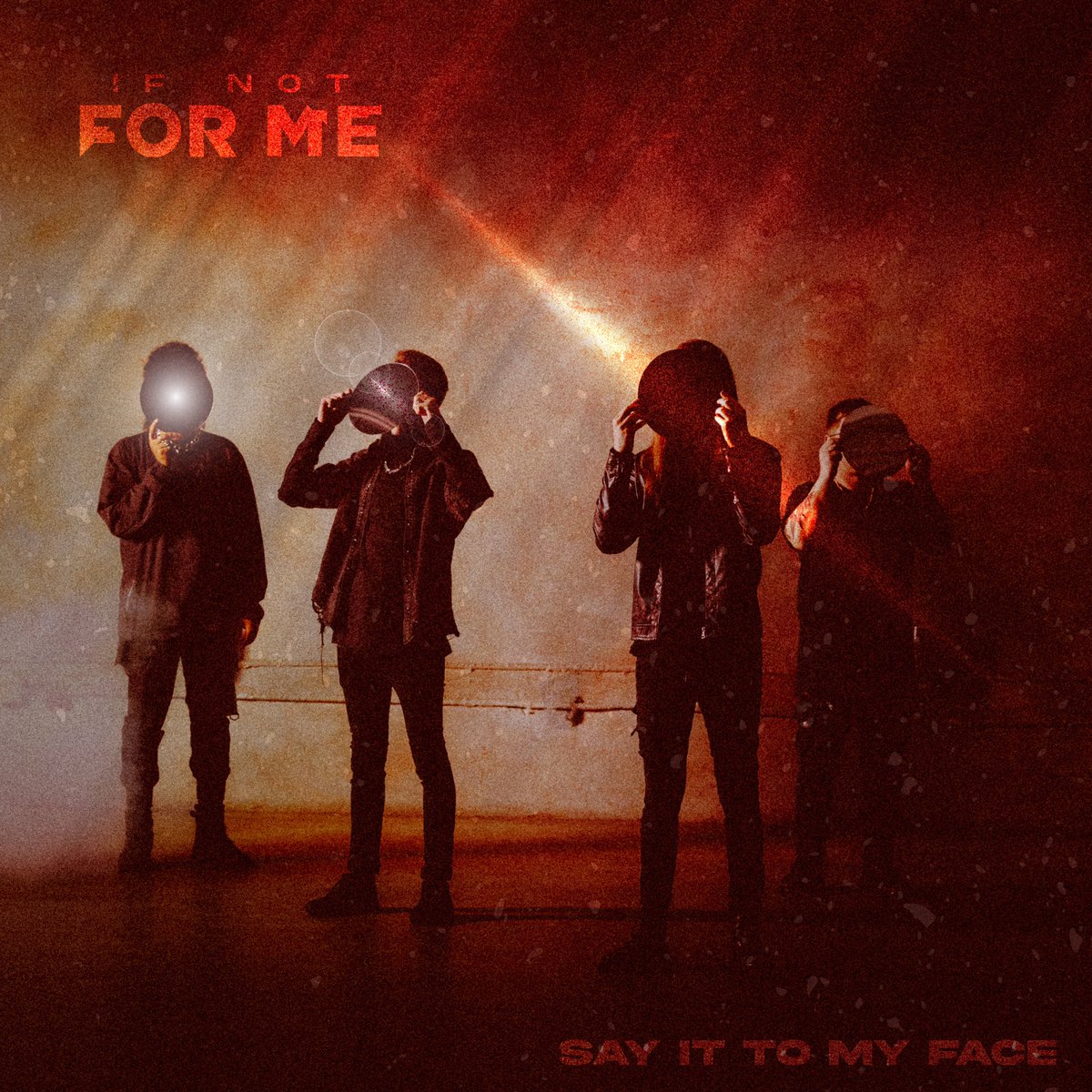 IfNotForMeBand's tweet photo. 🚨SAY IT TO MY FACE GIVEAWAY🚨 over on our TikTok, IG, and Facebook. Happy one week of SITMF. 🥳
#ifnotforme #lefttosuffer #sayittomyface #thrillerrecords #giveaway #contest #giveawaycontest #newmusic #metal #metalcore #rock https://t.co/spzpiGjjB3