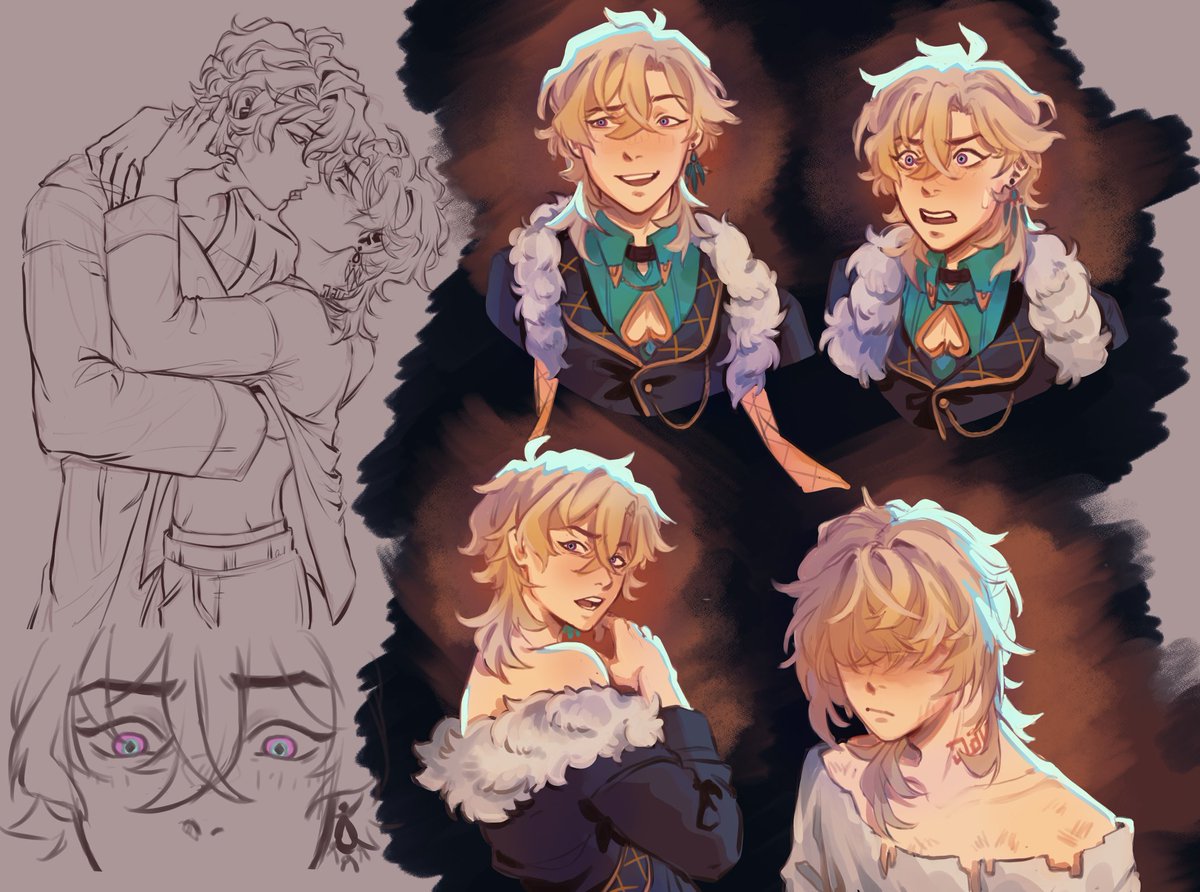 AsheOfSpades's tweet image. Still working on my colorsss- it&apos;s a learning curve 🙃
#ratiorine #aventio #aventurine #DrRatio