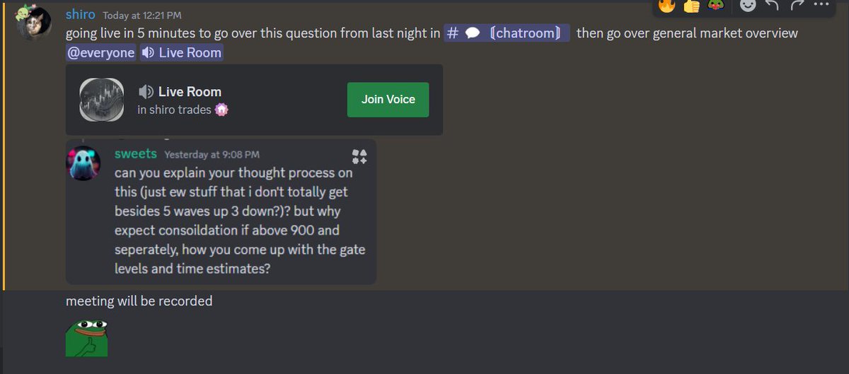 DylanTurko's tweet image. &quot;This is exactly why I love small Discord groups like the one run by @shiroxtaro. 💬 Someone asks a question, and not only does he answer, but he also goes live to explain it to the entire group and records it for later. This community is incredible at supporting its members!…
