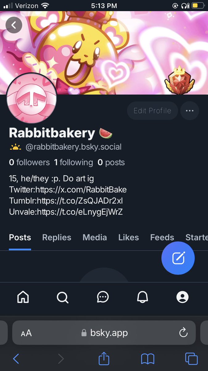RabbitBake's tweet photo. Have a bluesky now ✨💅
https://t.co/BP5A5hh5VZ https://t.co/MTZh1fTBQC