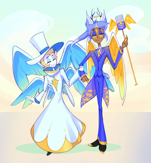Angelic Duo #radioapple #HazbinHotel 