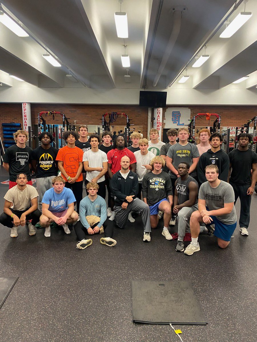 Thank you seniors for your commitment to Lincoln Football. Today was your last practice at home… and tomorrow we compete for a STATE CHAMPIONSHIP. Proud of you all! #GoPats