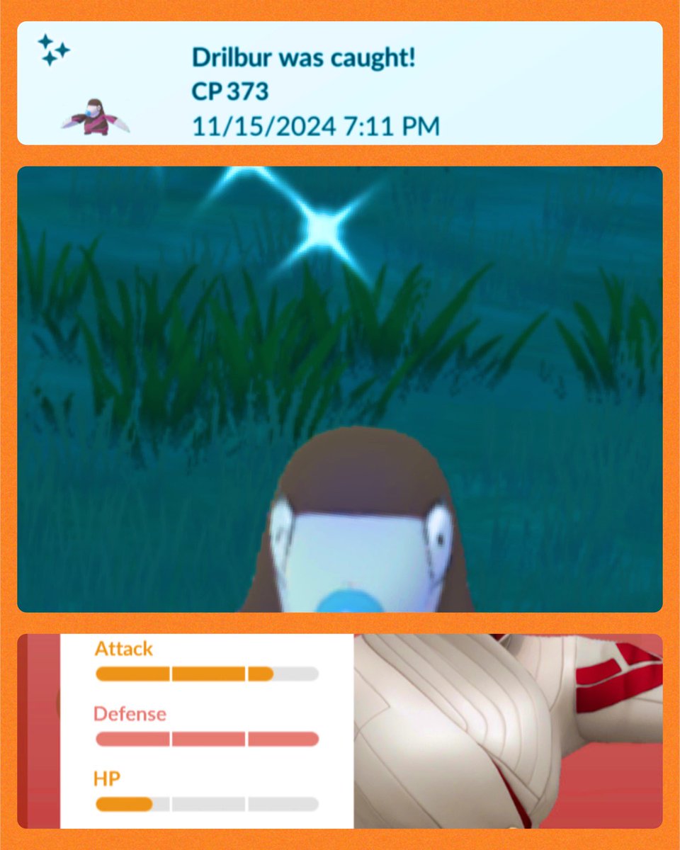 KamikeoPoGo's tweet photo. ✨#ShinyDRILBUR✨
#SimplyGroundbreaking

✨🍀 “Day 1️⃣!” 🤩🍀✨ 

... 👊🏾🐻  GRIND! 
#ShinyPokemon #DRILBUR #ShinyGameIsStrong #OnlyMatterOfTime #ShinyHunter #PokemonGo #PokemonGoApp https://t.co/WRuSNgLhYs