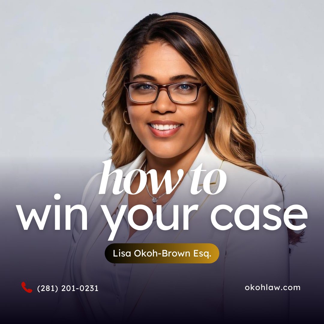okohbrownlaw's tweet photo. As someone who has personally navigated through these processes herself, she knows exactly what her clients are going through. She serves clients throughout Texas. With our firm you can win! #OkohLaw #Immigration #Divorce #ChildCustody https://t.co/Jp13gGOfuw