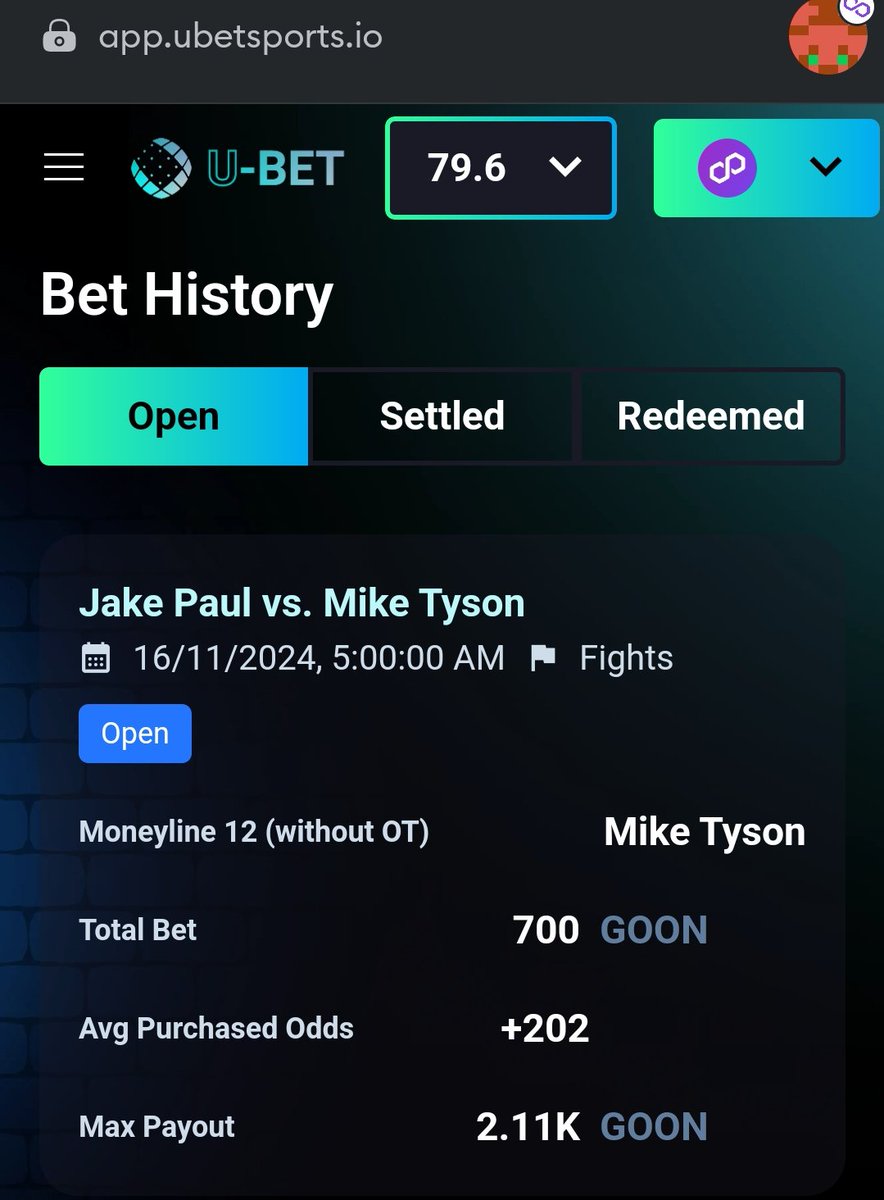realFejiro's tweet image. Unfortunately I don&apos;t have much $GOON in my wallet. Just bet my last $GOON for a Mike Tyson win. 
LFG 🚀🚀🚀 
#jakemike #TysonPaul