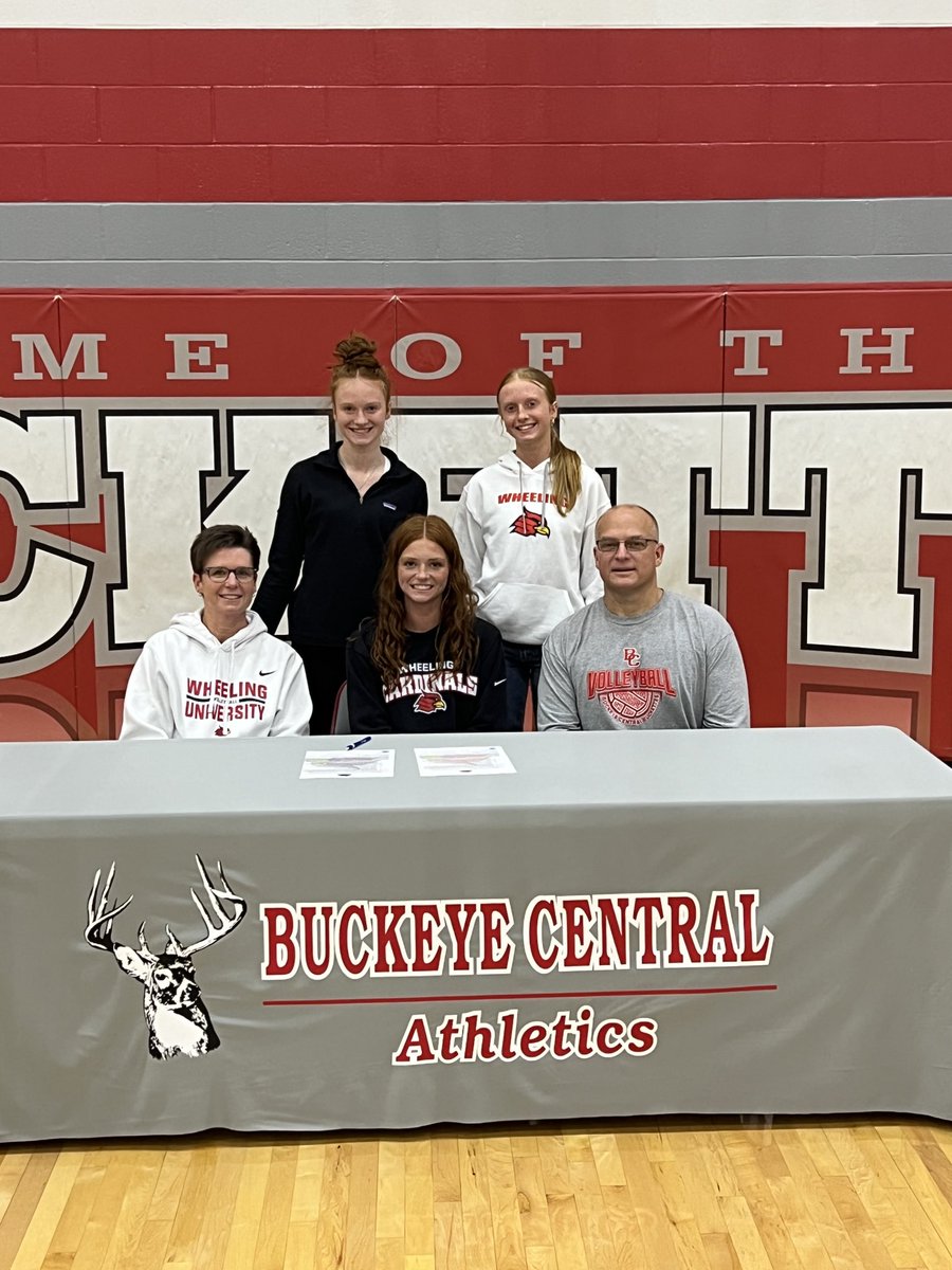 BC_AthleticDept's tweet photo. BC’s ⁦@MaraMcdougal⁩ signs her letter of intent to continue her academic and athletic 🏐 career ⁦@WUCardinals⁩ (Wheeling University).
⁦@Buckettes_VB⁩ community is so proud of you!
Good Luck‼️ https://t.co/hEE8oanEpm