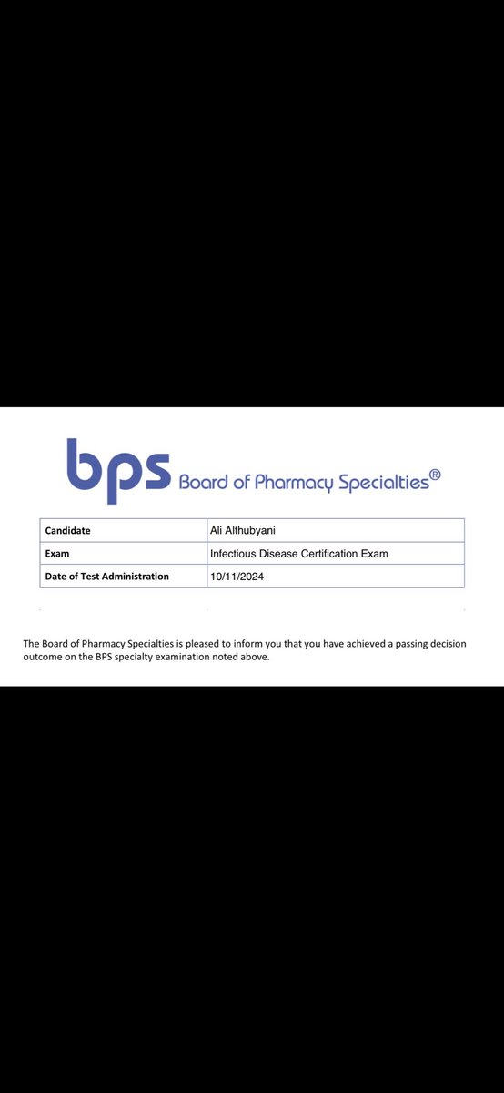 Ali Althubyani, PharmD, MPH, BCPS, BCIDP tweet media