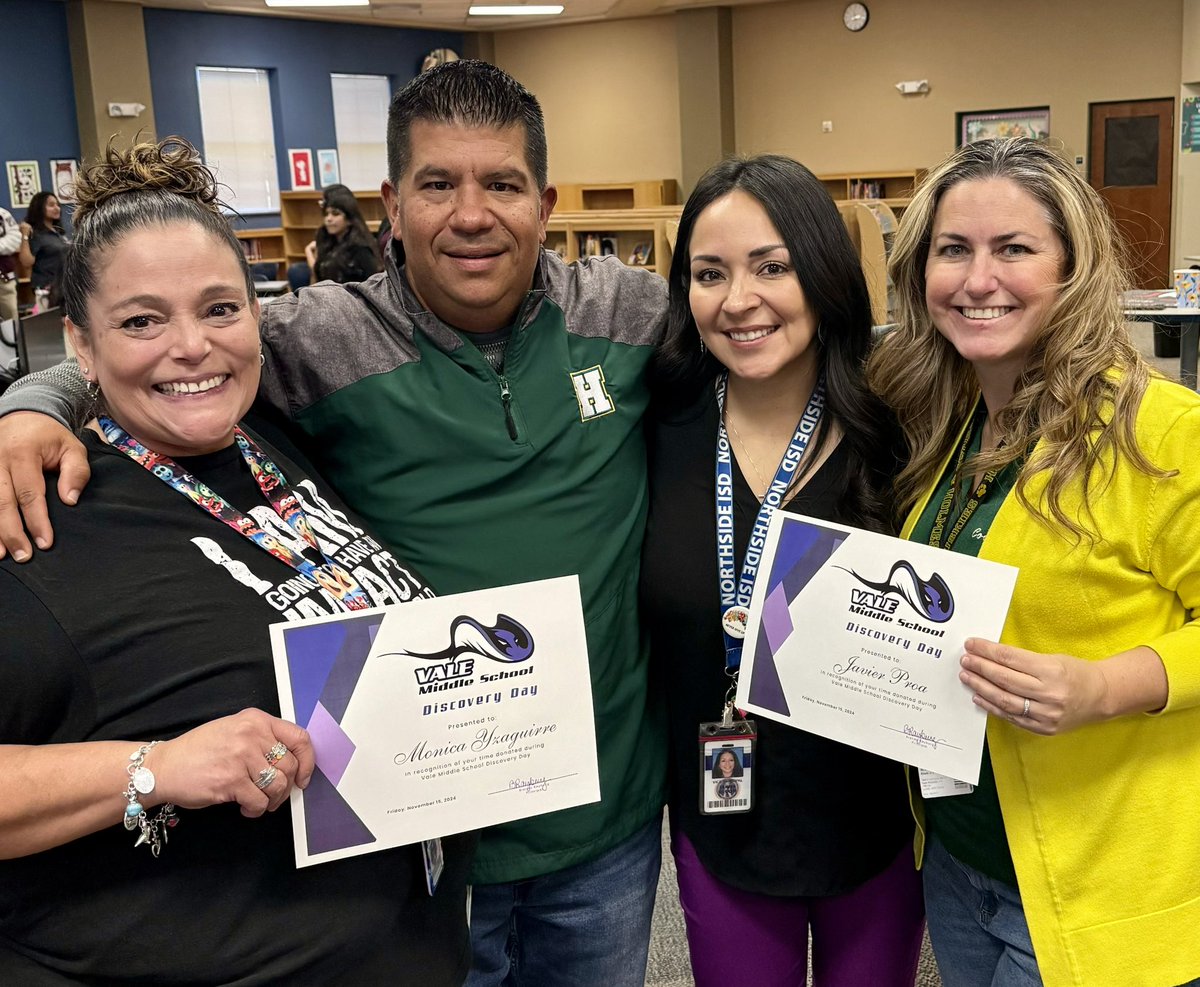 HolmesCounselor's tweet photo. We enjoyed presenting at the @NISDVale Discovery Day, thanks for the invite! @AvidHolmes @nisd_nsite @NISDHolmes https://t.co/mqNnmIXsz5