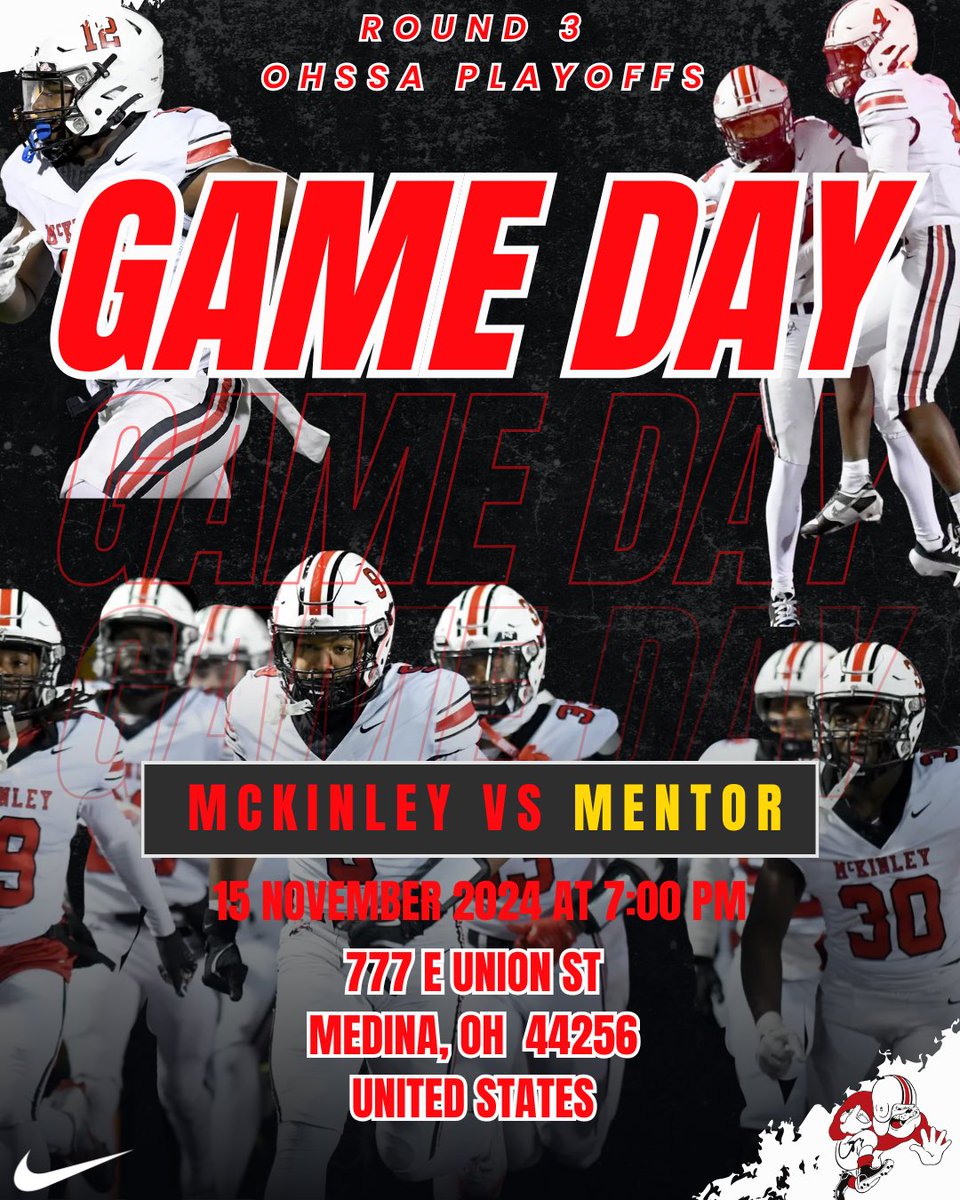 330McKinleyFB's tweet photo. Its game time. Shock the world. https://t.co/Z3CyEGxshk