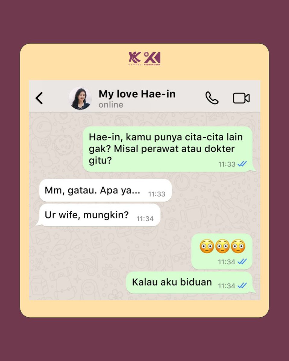 xkdreamers's tweet photo. Penasaran, kira kira Hae In salting brutal gak ya digombalin kaya gini 😭

Definisi gombalan maut gak tuh 🤣

Kalo kalian diginiin, mau bales gombalin apa? 👀

#kdrama #pov #haein #Btwkimsomen #kimsoohyun #QOT #QueenOfTears #koreanmeme #dramakorea #meme #alternativeuniverse #au https://t.co/E1jItariWV