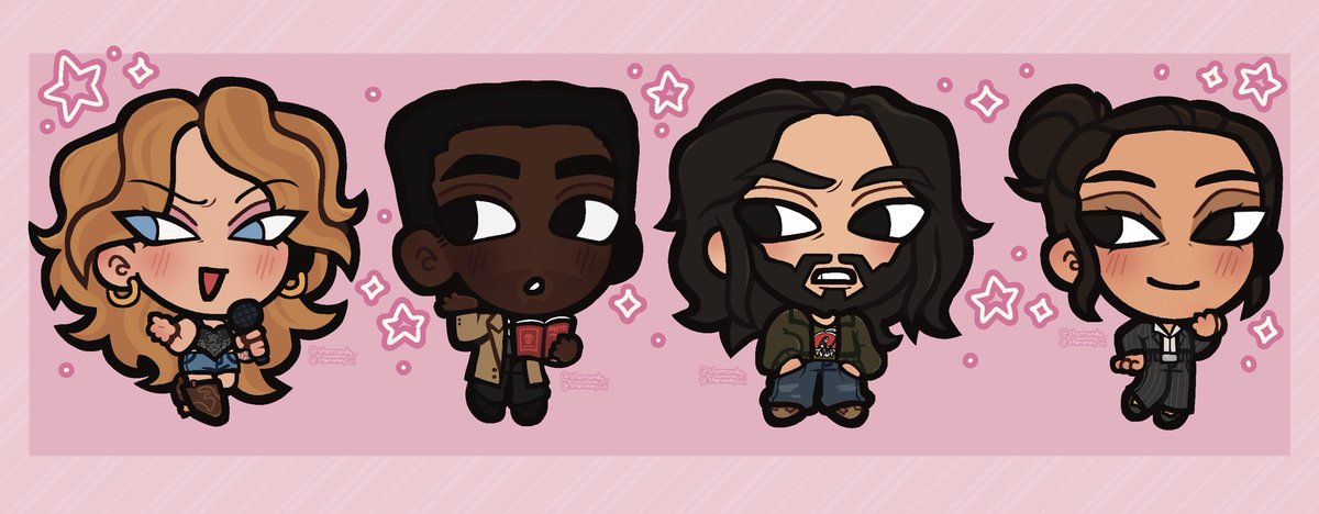 starrcandy__'s tweet image. silly little creatures that skuttle around #dbd #DeadbyDaylight #katedenson #adamfrancis #jeffjohansen #janeromero