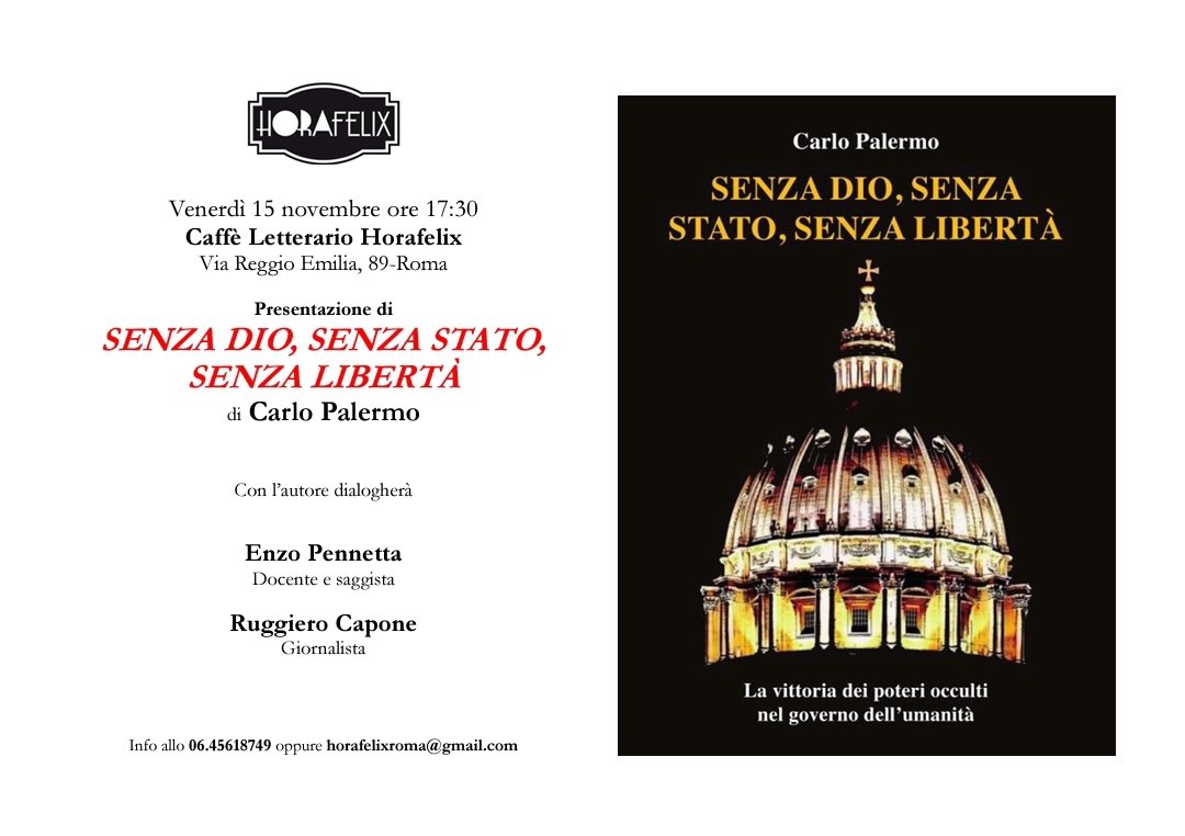 Oggi abbiamo presentato l’ultimo libro di Carlo Palermo, il magistrato tragicamente sopravvissuto nel 1985 all’attentato che avrebbe dovuto ucciderlo con un’auto bomba.
In questo libro la storia di un paese controllato da potenze straniere che si sono servite anche della mafia.