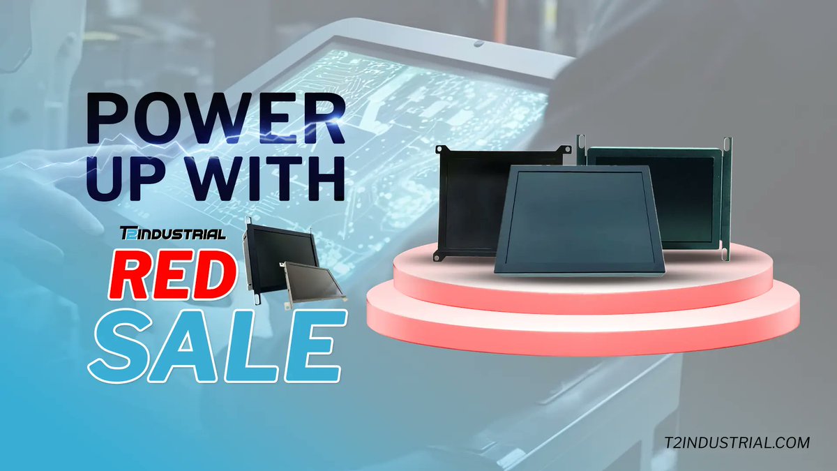 t2industrial's tweet photo. Would you be interested in upgrading your industrial equipment? T2 Industrial’s November Red Sale has the needed solutions at prices you’ll love. Equip yourself for success. Parts and components, are now on sale. 
https://t.co/L4MZKuxUYn
 #novembersale #LCD #discount #promo #sale https://t.co/4sj8VbVpsf