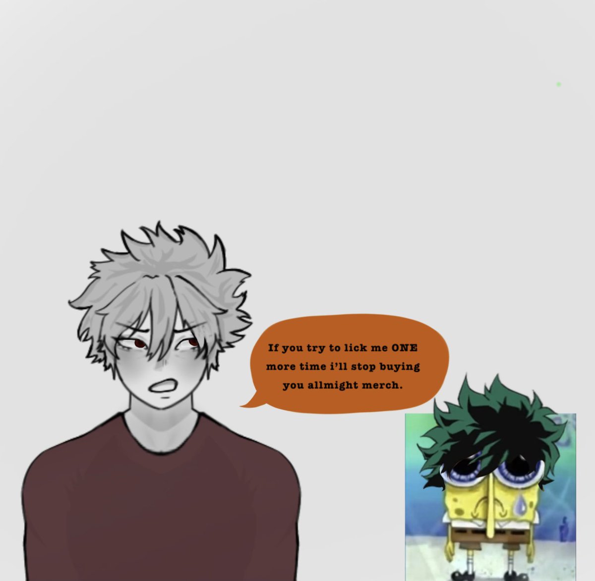 Am3l14a111's tweet photo. I love the fact that Bakugou canonically smells AND tastes like caramel (bc of the nitroglycerin) 😭|| #Bakugo #Izuku #bkdk #MyHeroAcademia #bakudeku https://t.co/ukrdWUJe8I