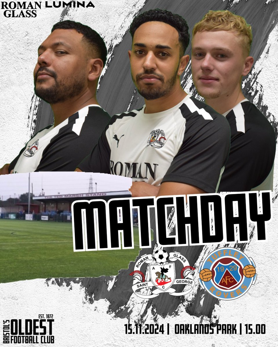 Roman Glass St. George ๐๐ช๐ด๓ ง๓ ข๓ ฅ๓ ฎ๓ ง๓ ฟ (@romanglassfc) on Twitter photo ๐๐๐๐๐๐๐๐
Weโre back at Oaklands Park for Hellenic League action, following that midweek cup frustration. And like every other home game, this one is set to entertain!
๐ <a href="/TuffleyRoversFC/">Tuffley Rovers FC</a>
๐ <a href="/hellenicleague/">Hellenic League</a>
โฐ 15.00 KO
๐ Oaklandโs Park, BS32 4AG
๐ท ยฃ8, ยฃ5, U12 ๐๐๐๐๐๐๐๐
Weโre back at Oaklands Park for Hellenic League action, following that midweek cup frustration. And like every other home game, this one is set to entertain!
๐ <a href="/TuffleyRoversFC/">Tuffley Rovers FC</a>
๐ <a href="/hellenicleague/">Hellenic League</a>
โฐ 15.00 KO
๐ Oaklandโs Park, BS32 4AG
๐ท ยฃ8, ยฃ5, U12