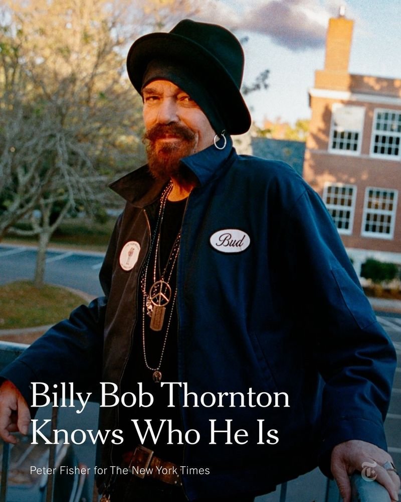 EricMJay's tweet image. Coming in 2025: The Midlife Crisis of Billy Bob Thornton, starring Michael Shannon