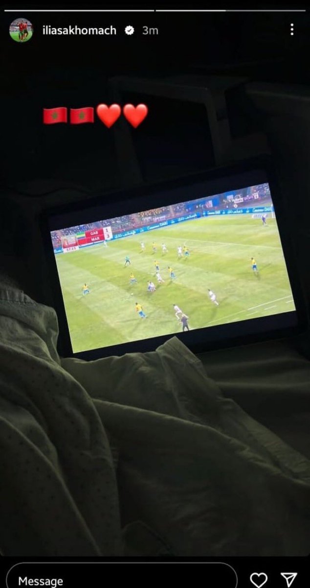 Sofiane_Hrizi's tweet photo. Ilias Akhomach et Osame Sahraoui devant le match des Lions 🦁🇲🇦
#FRMF #AFCONQ2025 #GABMAR https://t.co/M13bJKOUpi