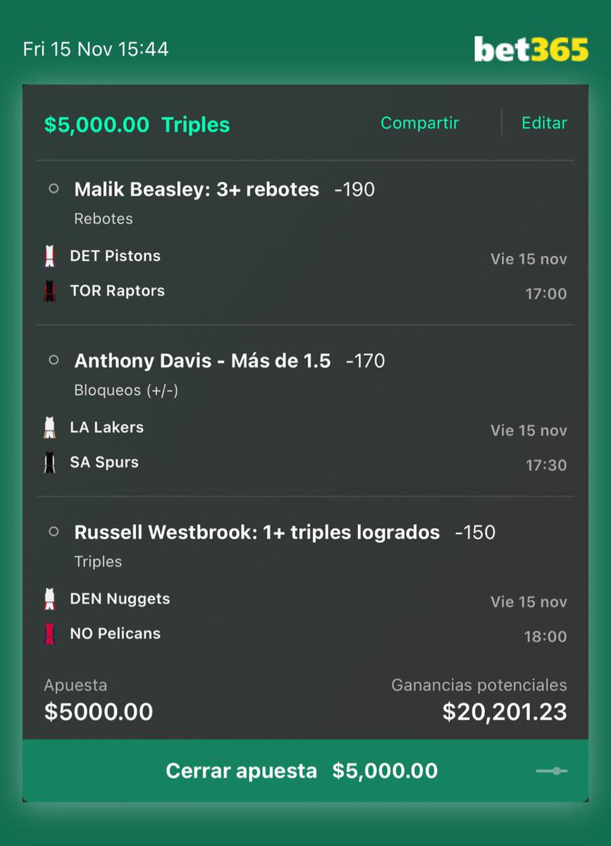 VIERNES BOTANERO🤑🏀😍!!!