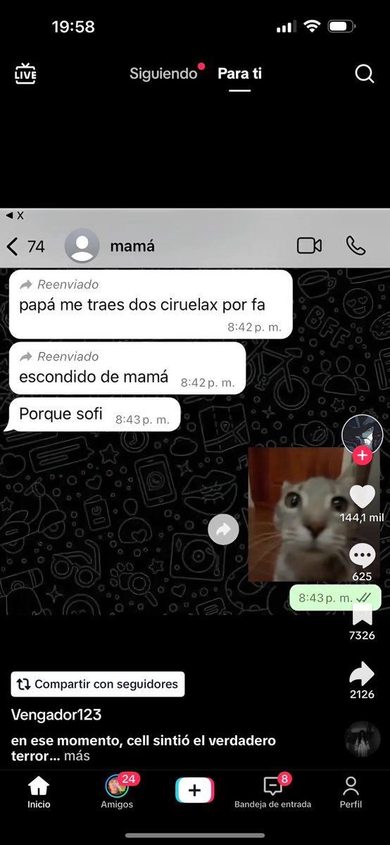 SE ROBABAN EL TWEET ME MEO