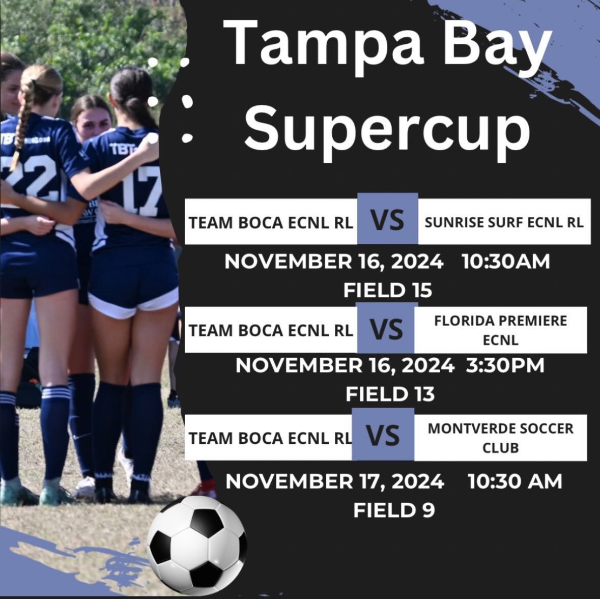 Let’s go!! See you in Tampa!

📸Veo link to watch live: veolive.page.link/iPpL
