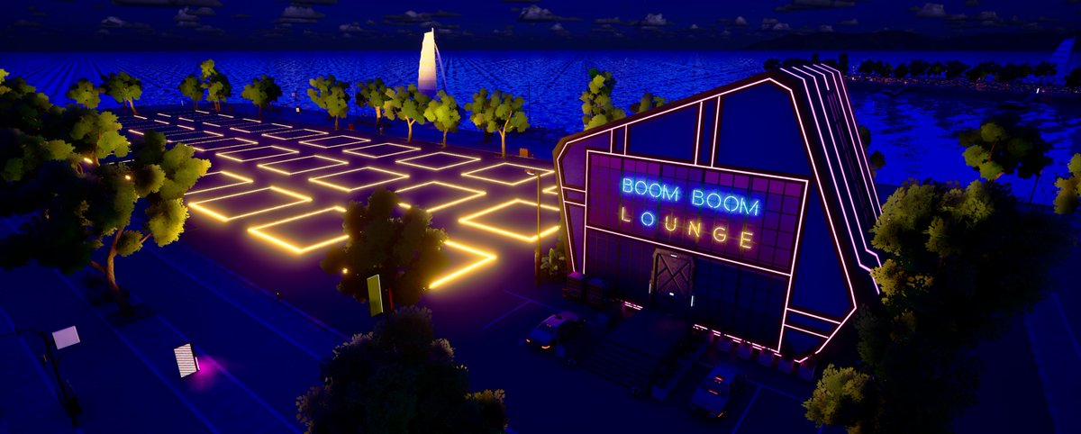 xSPECTAR's tweet photo. Exciting times ahead in Marina City!

 🌅✨ Day & night cycles are on the horizon, bringing the city to life like never before. 

Watch the sun rise over the skyline and the neon glow take over after dark. 

The metaverse just got even more immersive. 

#xSPECTAR #MetaverseEvolution