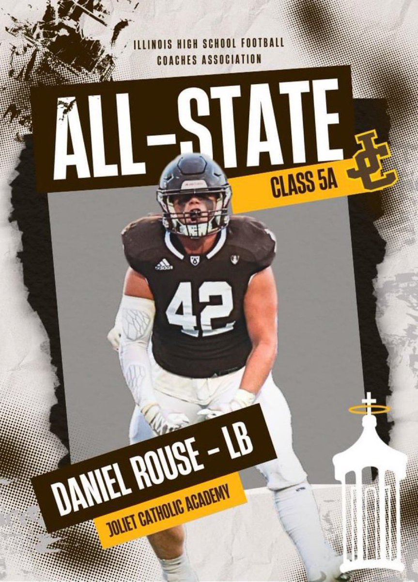 Daniel Rouse (@danielrouse41) on Twitter photo Honored to be named Illinois 5a All-State
<a href="/HilltoppersFB/">JCA Football</a> <a href="/rudysgymjoliet/">Rudysgymjoliet</a> <a href="/PrepRedzoneIL/">Prep Redzone Illinois</a> <a href="/EDGYTIM/">Timothy “EDGYTIM” OHalloran</a> Honored to be named Illinois 5a All-State
<a href="/HilltoppersFB/">JCA Football</a> <a href="/rudysgymjoliet/">Rudysgymjoliet</a> <a href="/PrepRedzoneIL/">Prep Redzone Illinois</a> <a href="/EDGYTIM/">Timothy “EDGYTIM” OHalloran</a>