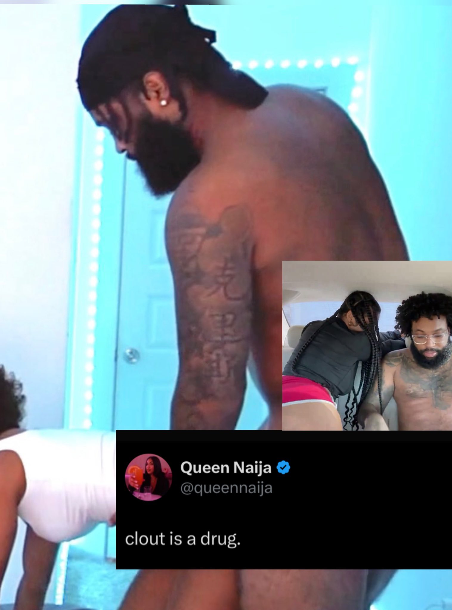 Rain Drops Media on X: Queen Naija seemingly reacts to her ex Chris Sails  releasing a sex tape on Onlyfans 👀 “Clout is a drug”  t.co8bf3FYijqi  X