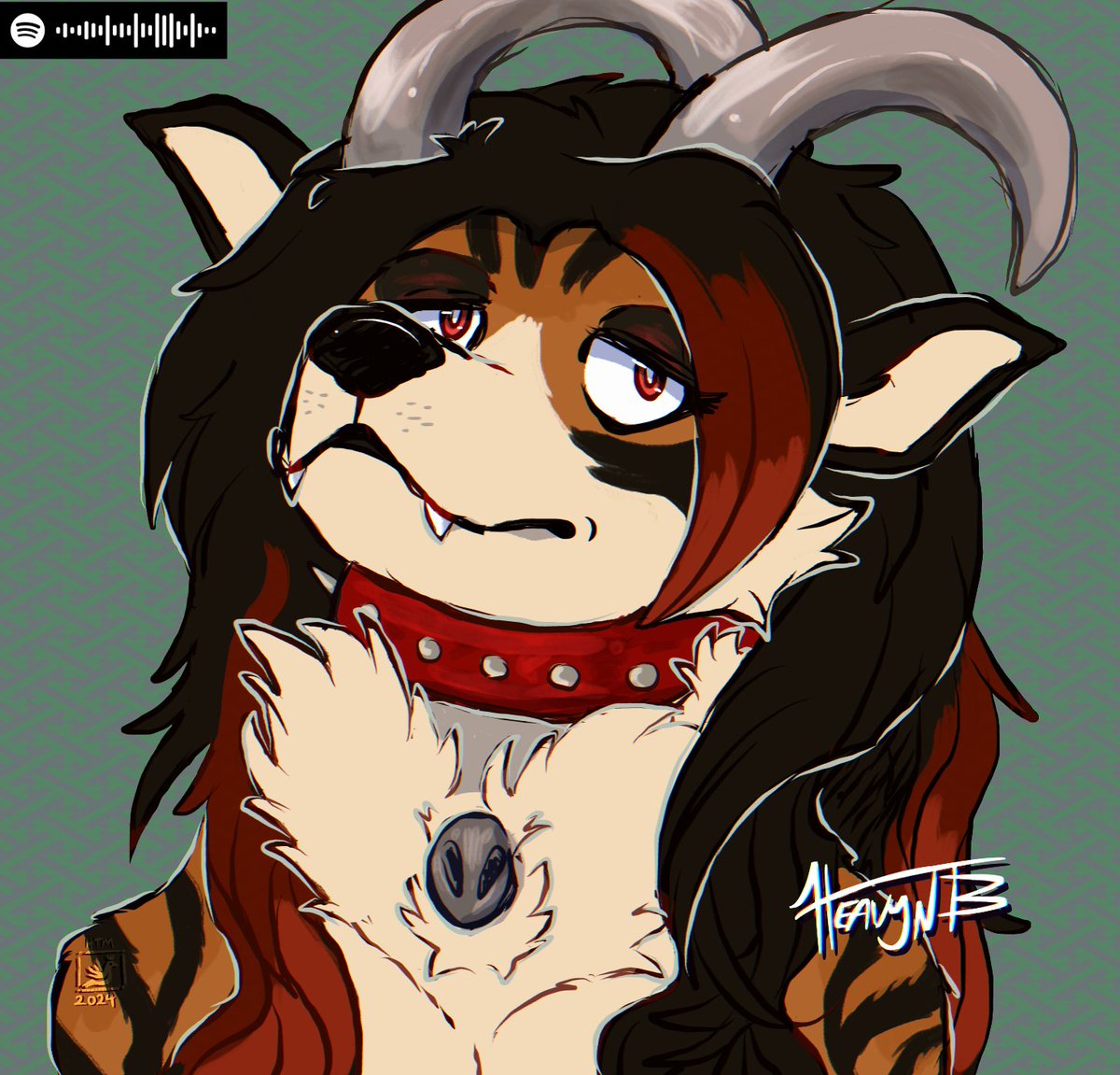 dtnols's tweet photo. 🐍🐔 TWITTER ART RAFFLE! 🐶✨

feelin' generous rn. who wants to get a chance to win one-time FREE #furry headshot from me? just make sure you
↓

- follow me (ADULTS ONLY)
- like + rt this
- comment your favorite drink/food

↓
raffle ends on a surprise date! ⏰🎉 https://t.co/l93LqsnC1T