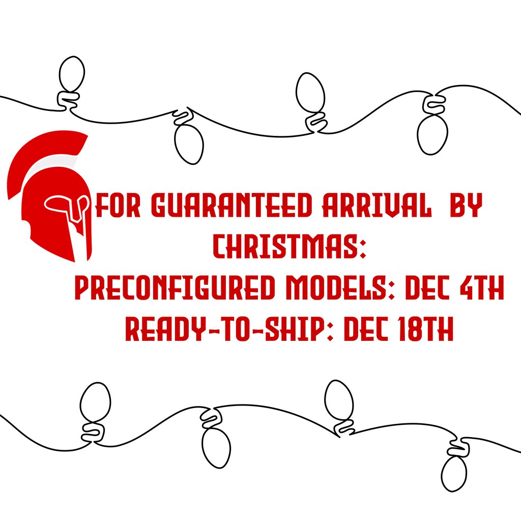 AlexanderPCS's tweet image. 🎄 Holidays are near! 🎁 Order now for guaranteed Christmas delivery:  
➡️ **Preconfigured PCs:** Dec 4th  
➡️ **Ready-to-ship PCs:** Dec 18th  

Don’t miss the perfect gift! 💻🔥 #AlexanderPCs #HolidayGaming #CustomPCs #TechGifts