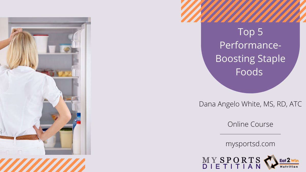 mysportsdiet's tweet photo. I ALWAYS have food # 2 in my kitchen - how about you? If your an athlete and go shopping, make sure you always have these top 5 foods in your kitchen. Click the link below to learn more!
https://t.co/ZdsCRevVug
#MSD #MySportsDietitian https://t.co/AJIjHNbwkA