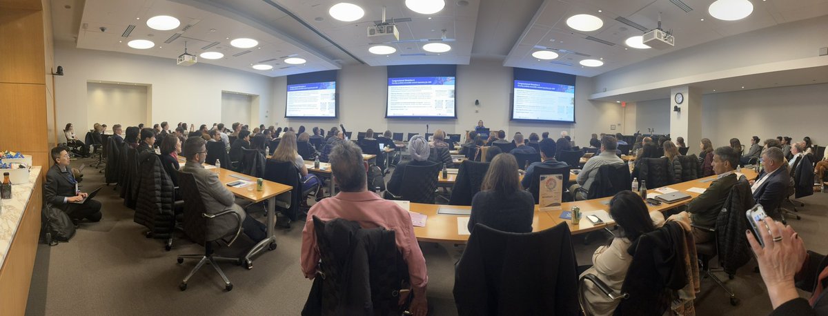 Julie J. Paik (@juliepaikmd) on Twitter photo Standing room only at our Annual IMACS Myositis Meeting! As the Mtg Committee chair, I want to thank <a href="/TheMyositisAssc/">The Myositis Association</a> and <a href="/curejm/">Cure JM Foundation</a> for hosting our mtg and the entire mtg committee for their tireless work!
Keynote was given by <a href="/VickiShanmugam/">Dr. Victoria Shanmugam</a> on the future of harmonizing Standing room only at our Annual IMACS Myositis Meeting! As the Mtg Committee chair, I want to thank <a href="/TheMyositisAssc/">The Myositis Association</a> and <a href="/curejm/">Cure JM Foundation</a> for hosting our mtg and the entire mtg committee for their tireless work!
Keynote was given by <a href="/VickiShanmugam/">Dr. Victoria Shanmugam</a> on the future of harmonizing