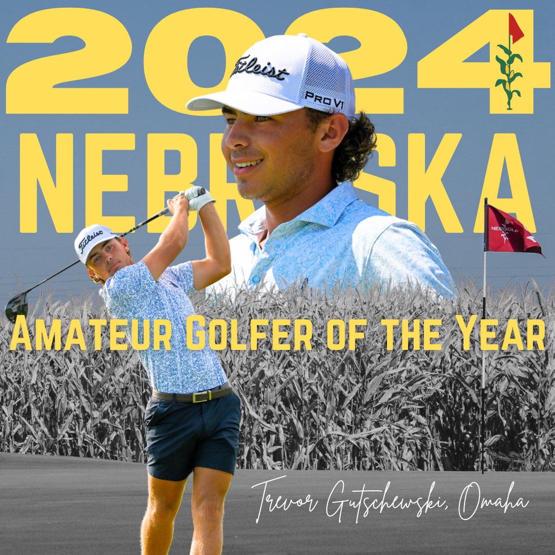 NGAgolf's tweet photo. 🏆 #USJuniorAm Champion
🏆 #NebJrMP Champion
🥈 #NebMP Runner-Up
🥈 #NebJrAm Runner-Up
🏅 #NebOpen Low Amateur
🥇 Indian Creek Invitational Winner
@TGutschewski is just the 2nd player to be the Nebraska Amateur Golfer of the Year & Nebraska Junior Golfer of the Year! https://t.co/fiVv8cdqbN
