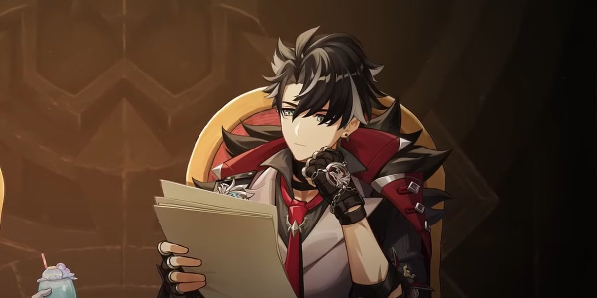 4 letras, um personagem pra cada  

Minhas letras são: P D H W

Powder
Dean Winchester
Hanzo 
Wriothesley