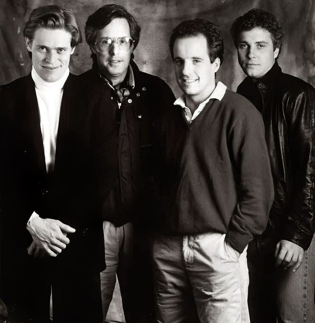 Willem Dafoe, Billy Friedkin, John Pankow, William L. Petersen. To Live and Die in L.A.(1985).