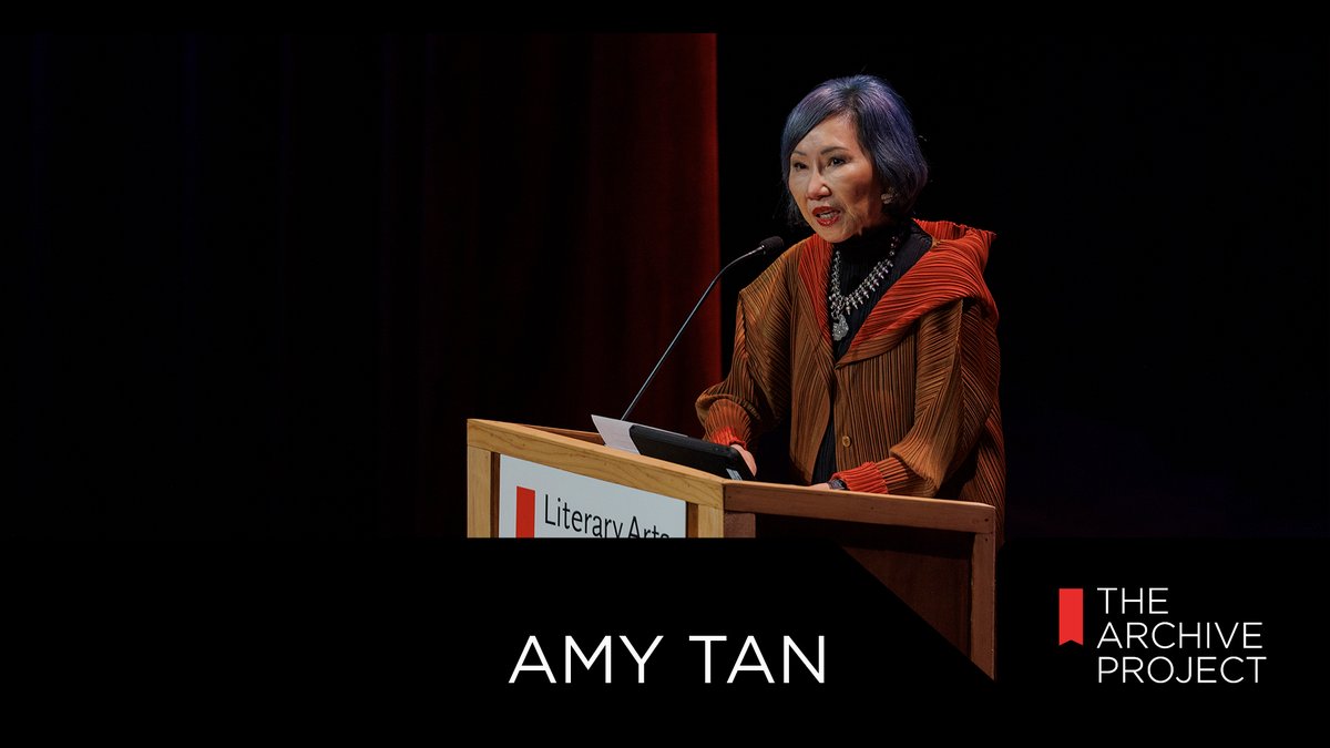 Listen to <a href="/OPB/">OPB</a> Radio this Sunday at 7pm for a special radio-exclusive episode of THE ARCHIVE PROJECT, featuring Amy Tan's Oct. 9 Portland Arts &amp; Lectures talk. (You can stream digitally at audioplayer.opb.org/opb if you are outside of the broadcast area.)