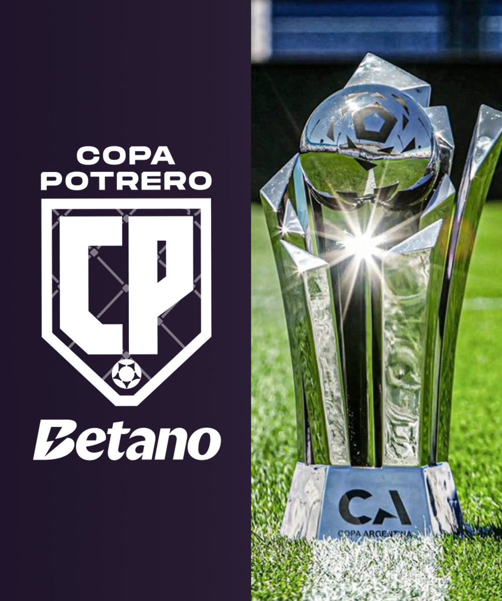 ¿El premio de la nueva Copa Potrero organizada por Sergio Agüero? 210.000 DÓLARES.

¿El premio de la Copa Argentina, que se disputa hace 13 años? 58.000 DÓLARES.

Datos, no opiniones. 🇦🇷🏆