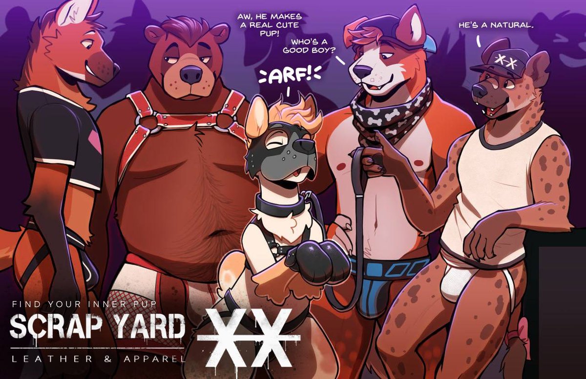 Announcement!

Scrap Yard Leather will be vending at <a href="/FurFest/">Midwest FurFest</a>

This year we will be located in the Adult Area of the Dealer's Den all day Fri and Sat (table: P16-17)

Stay tuned for sneak peak of what's available in weeks to come, including hoods and accessories!

🖼️: <a href="/braeburned/">Brae.gay on 🟦🌤️</a>