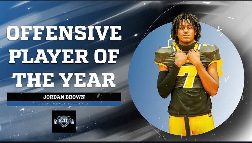 Jordan Brown (@jordanbrown7_) on Twitter photo Blessed to be Second-Team Offense All Southwest District / 1st Team Offense All-City / DPS Offense Player Of The Year ‼️🙏🏾 #restoretheroar
<a href="/Meadowdalefb_/">Meadowdale Football</a> <a href="/Coach_el2/">Coach El</a> <a href="/Coach_Moore48/">Greg Moore</a> Blessed to be Second-Team Offense All Southwest District / 1st Team Offense All-City / DPS Offense Player Of The Year ‼️🙏🏾 #restoretheroar
<a href="/Meadowdalefb_/">Meadowdale Football</a> <a href="/Coach_el2/">Coach El</a> <a href="/Coach_Moore48/">Greg Moore</a>