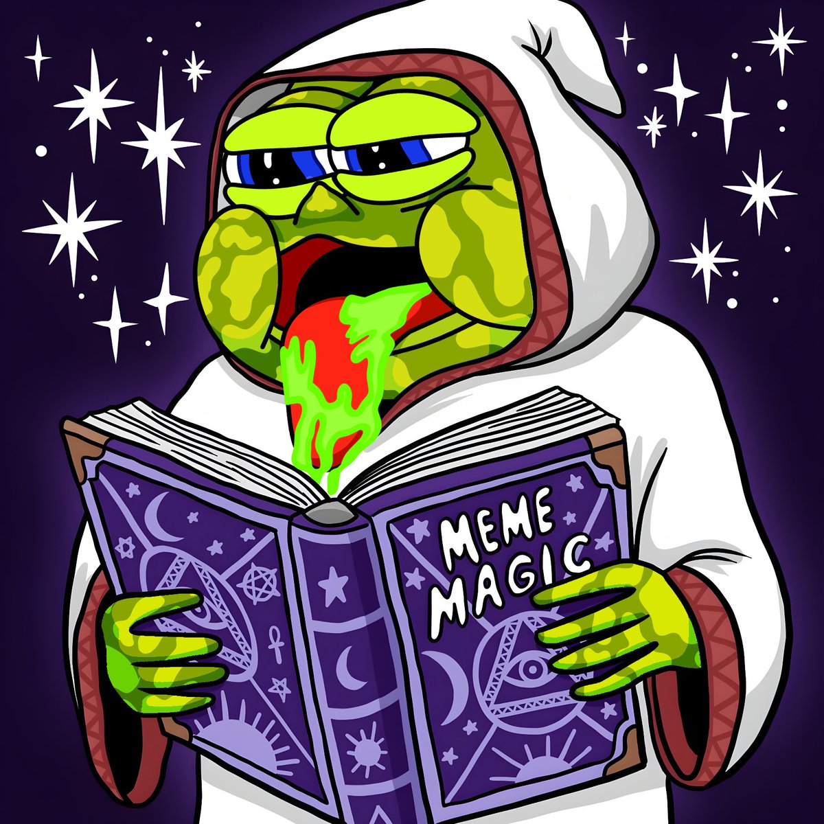 AcidToadArmy's tweet photo. @Poe_Ether @realdogen @CryptoTalkMan @HopiumPapi #LickTheToad and you might just change your life forever 🐸💹 https://t.co/ANvNs0vBwE