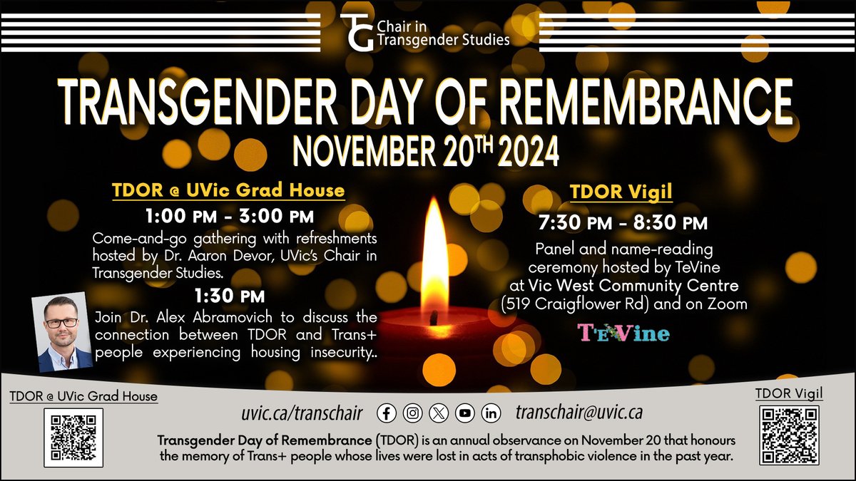 Chair in Trans Studies & Archives tweet media