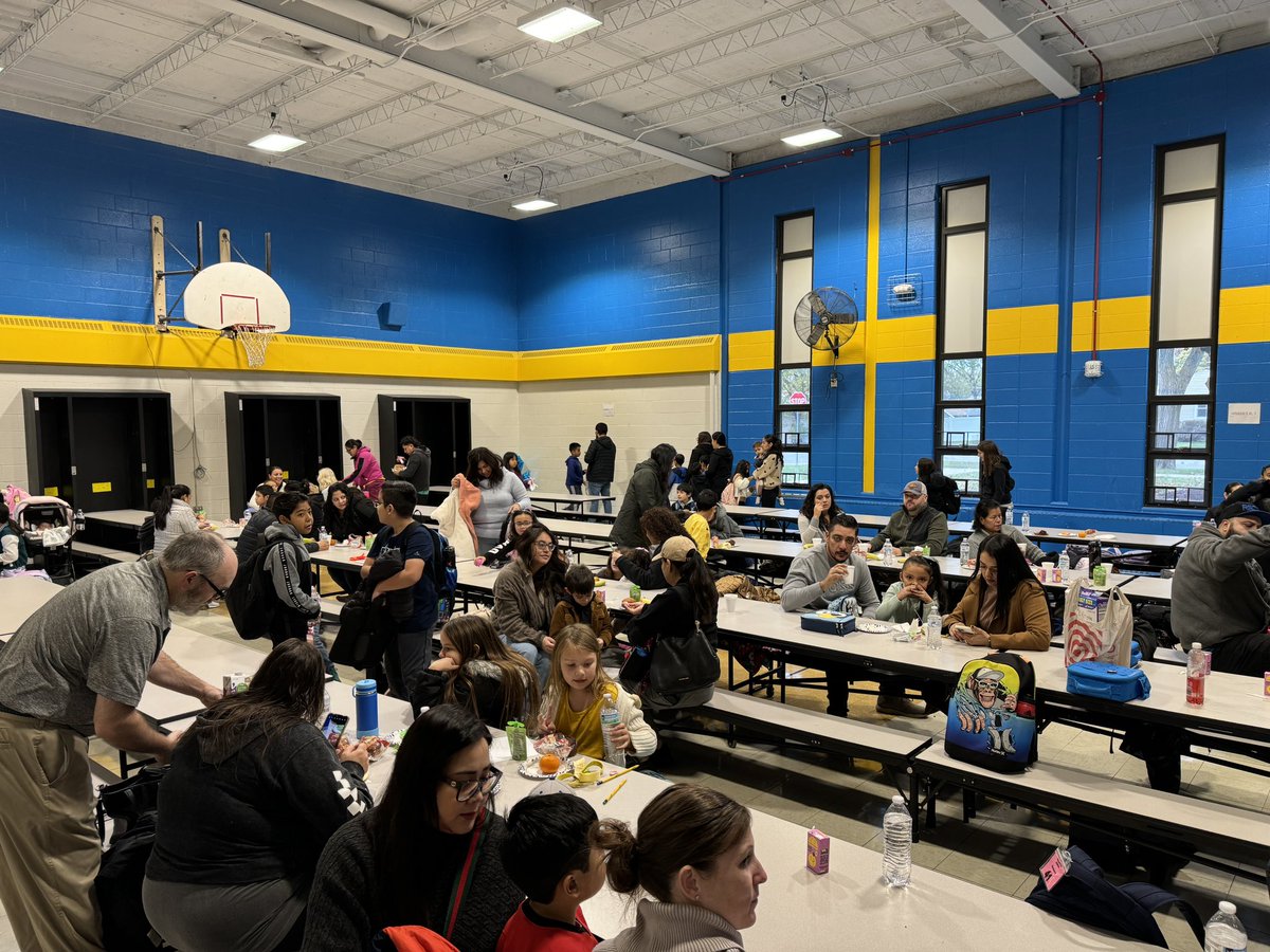 Trimester 1 Student of the Month Breakfast. Congratulations to our Lions #TogetherWeRoar #GoLions