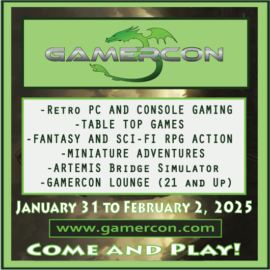 GamerConSD's tweet photo. It's games galore at 2025's GamerCon at the Tenth Avenue Arts Center in downtown San Diego! Make plans to join in on all the fun. Gaming of all types.  Come And Play!  Play To Win!  Your ticket link is at https://t.co/DHZaQw7aPp #tenthavenueartscenter #GamerCon #comeandplay https://t.co/i6ATN2jTJK