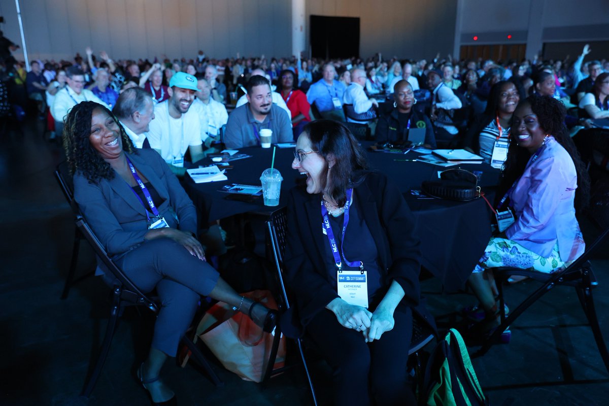 leagueofcities's tweet photo. It’s so hard to accept that #CitySummit24 is almost over. 😭 Especially after today’s amazing Afternoon General Session!

Today’s session focused on the future – with an emphasis on AI. We heard from Mistique Cano, Director of Policy and Public Affairs at NLC Centennial Sponsor @Google (and a former NLC intern!) on our newly released AI Report and Toolkit, informed by NLC’s AI Advisory Committee. We heard from NLC CEO @ceanthony50 on the necessity of cybersecurity training for cities, towns and villages. We heard from city leaders on how AI has benefited their communities.

And finally, we heard from AI specialist, futurist and author @cryswashington on the power of AI, and its possibilities and pitfalls. “Don’t try to be caught up,” Washington advised. “Instead, adopt a culture of curiosity.”

There is still one day left of City Summit, and we plan to savor every second of it! 😁 Stay tuned for more photos and videos as we wrap up an incredible week! #NLC100