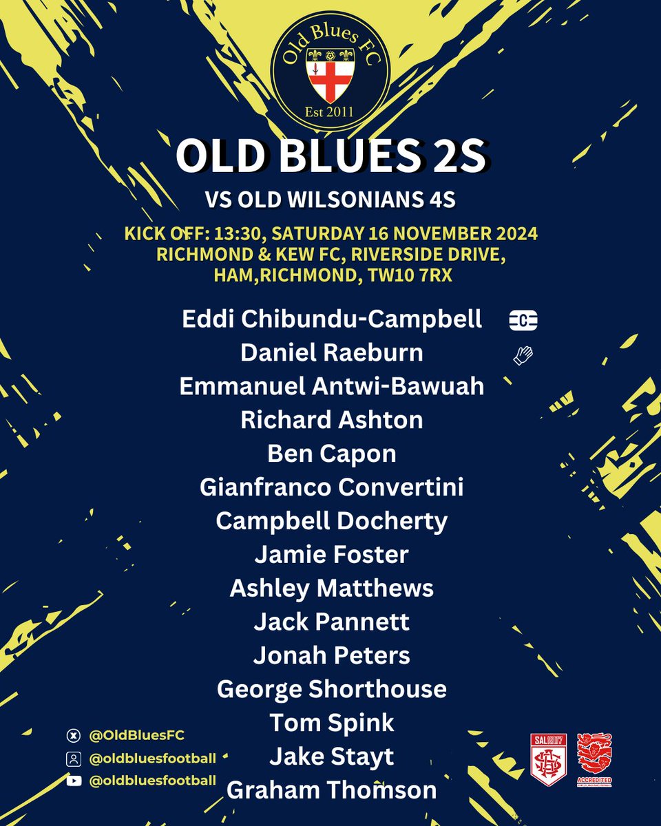 Old Blues FC tweet media