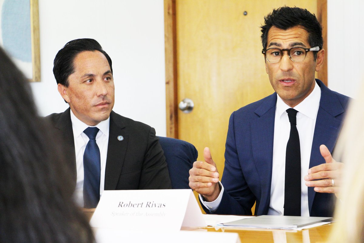 As Mayor, I’ve been outspoken about the need to curb retail theft in California and keep our communities safe. Today, I joined Assembly Speaker <a href="/RobertRivas_CA/">Robert Rivas</a> and local leaders for a roundtable to discuss implementing CA's new retail theft laws as well as Prop 36. #ForAllofUs