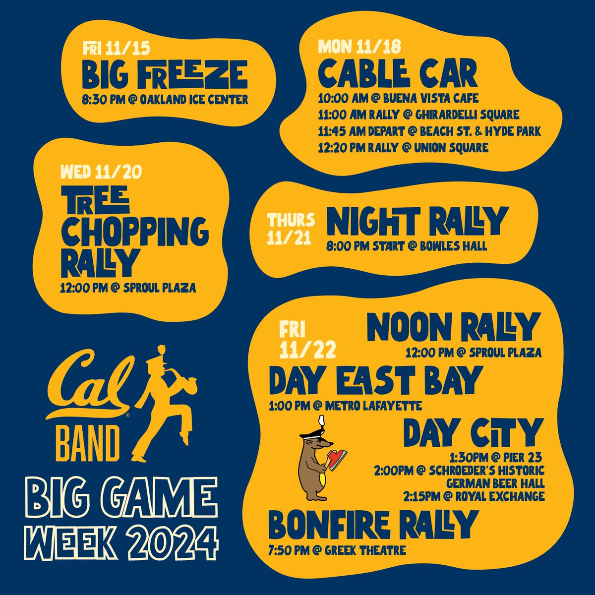 University of California Marching Band tweet media