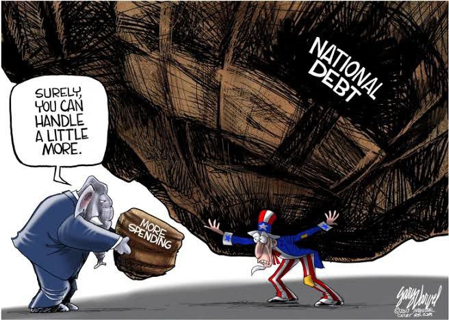 US national debt exceeds $36 trillion for the first time in history