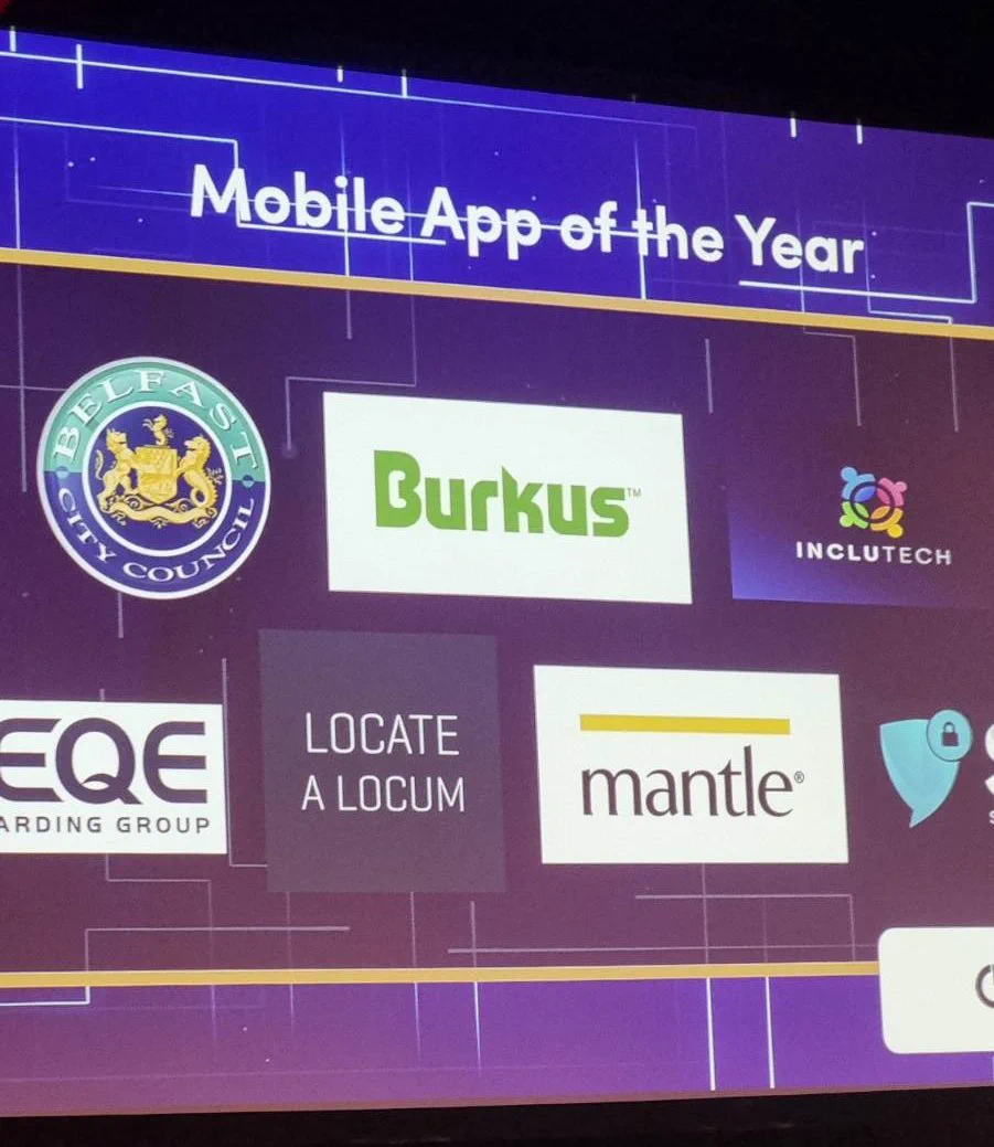 Mobile App of the Year. Burkus is one of the shortlisted companies.