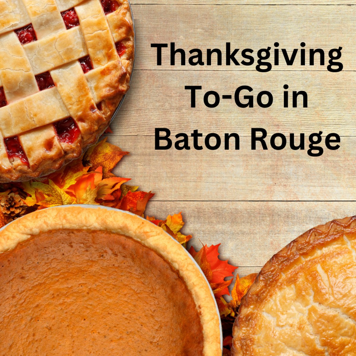 TPSBatonRouge's tweet image. If you're in town for #Thanksgiving and want to avoid the stress of preparing a holiday meal, here are some local restaurants offering #takeout options. Make turkey day easier by picking up a #deliciousfeast to enjoy in your room. Don't forget #dessert! bit.ly/4f0jwXp